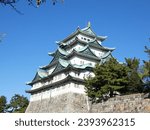Nagoya Castle was completed in 1615 by the Shogun, Tokugawa Ieyasu. Main Tower  was destroyed in the 1945 by air raids of WW Ⅱ, but rebuilt in 1959.