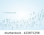 structure molecule dna and... | Shutterstock .eps vector #622871258