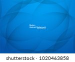 abstract blue background with... | Shutterstock .eps vector #1020463858