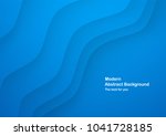 blue abstract background with... | Shutterstock .eps vector #1041728185