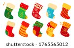 Christmas Socks Flat Set....