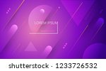 abstract minimal gradient... | Shutterstock .eps vector #1233726532