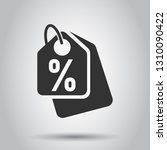 discount shopping tag icon in... | Shutterstock .eps vector #1310090422
