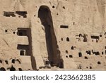 The Bamiyan Buddhas were two large statues located in Afghanistan, constructed in the 6th to 7th century AD. These statues, made of granite, stood in the city of Bamiyan and were significant cultural 