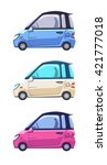Mini Car. Smart Auto. Cute...