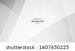 gray tone color and white color ... | Shutterstock .eps vector #1607650225