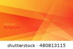 warm and orange color... | Shutterstock .eps vector #480813115