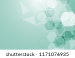 geometric abstract background... | Shutterstock . vector #1171076935