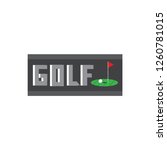 Logo For Golfers. Abstract...