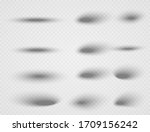 Vector Shadows Isolated. Set Of ...