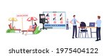 absence management concept.... | Shutterstock .eps vector #1975404122