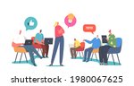 business characters focus group ... | Shutterstock .eps vector #1980067625
