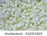 Fresh  Jasmine flower background.Jasmine flower is the flower used in cosmestic industrial, rituals, religious ceremonies, adore the buddha and the symbol for Thai mother's day 