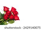 Small photo of red rose bouquet deign with white background rose bouquet concept background