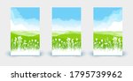 set of vertical banners  ... | Shutterstock .eps vector #1795739962
