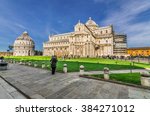 Italy  Pisa  Piazza Del Duomo   ...