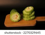 Small photo of Bitter melon or called as peria