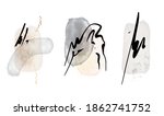 watercolor abstract texture ... | Shutterstock .eps vector #1862741752