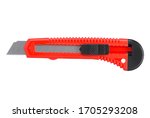 Red stationery knife with a...