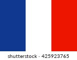france flag. vector... | Shutterstock .eps vector #425923765