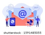 email marketing  internet... | Shutterstock .eps vector #1591485055