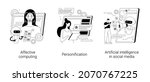 interactive device abstract... | Shutterstock .eps vector #2070767225