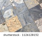 Old Stone Tile Floor Texture...