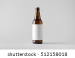 Beer Bottle Mock Up   Blank...