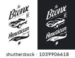 american muscle car black and... | Shutterstock .eps vector #1039906618