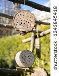 Insect Hotel. Wooden Bee House. ...