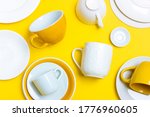 a lot of different ceramic... | Shutterstock . vector #1776960605