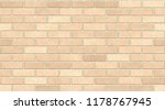 light brown brick wall abstract ... | Shutterstock .eps vector #1178767945