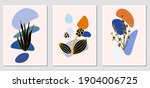 set of abstract illustractions... | Shutterstock .eps vector #1904006725