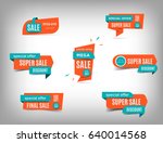 sale banner collection ... | Shutterstock .eps vector #640014568