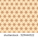 snowflakes seamless pattern.... | Shutterstock .eps vector #529444522