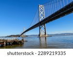The San Francisco–Oakland Bay Bridge, known locally as the Bay Bridge, is a complex of bridges spanning San Francisco Bay in California.