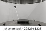 Realistic 3D render of a 360 photo booth for mockup