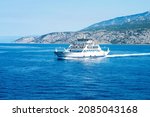 Car Ferry Boat In Croatia...