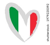 italian flag. illustration of... | Shutterstock . vector #1979220392