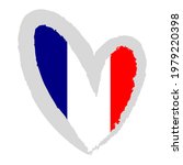 french flag. illustration of... | Shutterstock . vector #1979220398
