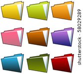 Red File Folder vector clipart image - Free stock photo - Public Domain ...