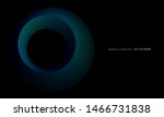 abstract circles lines pattern... | Shutterstock .eps vector #1466731838
