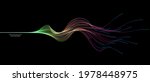 vector abstract wave lines... | Shutterstock .eps vector #1978448975