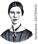 Emily Dickinson, Emily Elizabeth Dickinson
