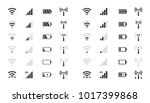 Mobile Phone System Icons  Wifi ...
