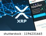 Small photo of KYRENIA, CYPRUS - OCTOBER 5, 2018: Ripple ( XRP ) website on the smartphone display. Ripple is cryptocurrency and remittance network.