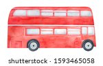 Bright Red Double Decker Bus...