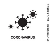 coronavirus vector icon... | Shutterstock .eps vector #1673558518