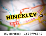 Hinckley On A Geographical Map...
