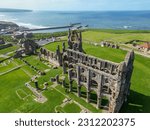 Whitby abbey  whitby  yorkshire ...